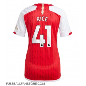 Arsenal Declan Rice #41 Replik Heimtrikot Damen 2023-24 Kurzarm